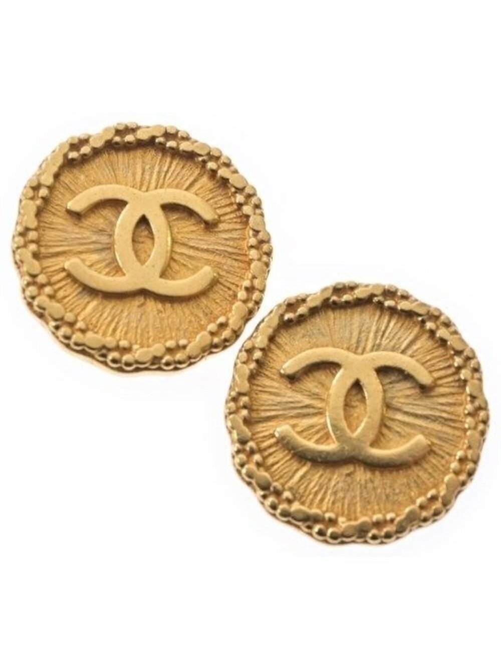 Chanel Earrings Gold